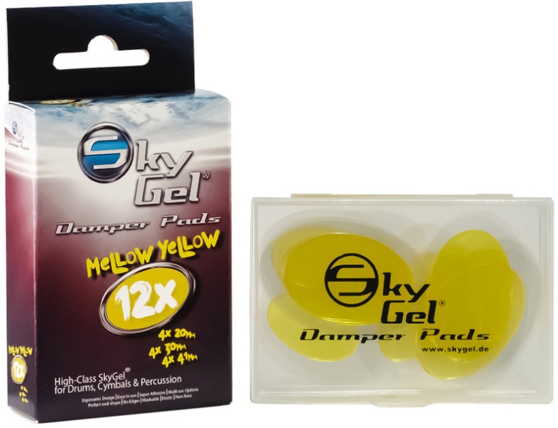 SKY Music Damper Pads SkyGel Mellow Yellow SG12YE